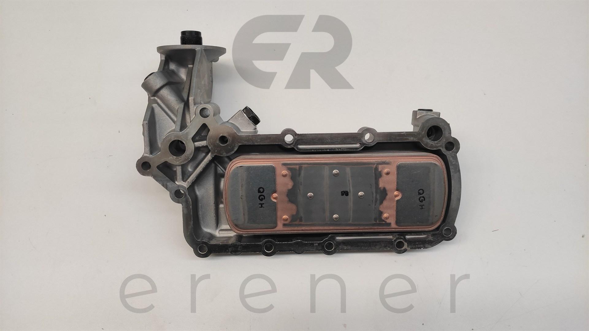 26400-4A200  H100 KMYT 09> / H1 07> YAĞ SOĞUTUCUSU (KOMPLE) OEM,SAMSUNG,26400-4A200 
