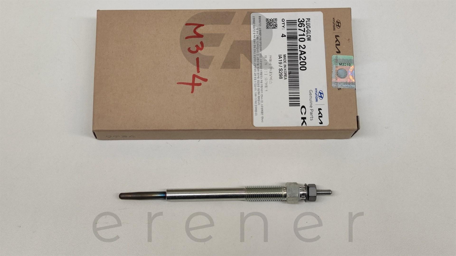 36710-2A200 CERATO ERA RIO PICANTO 05> ISITMA BUJİSİ (11V),KIA,36710-2A200