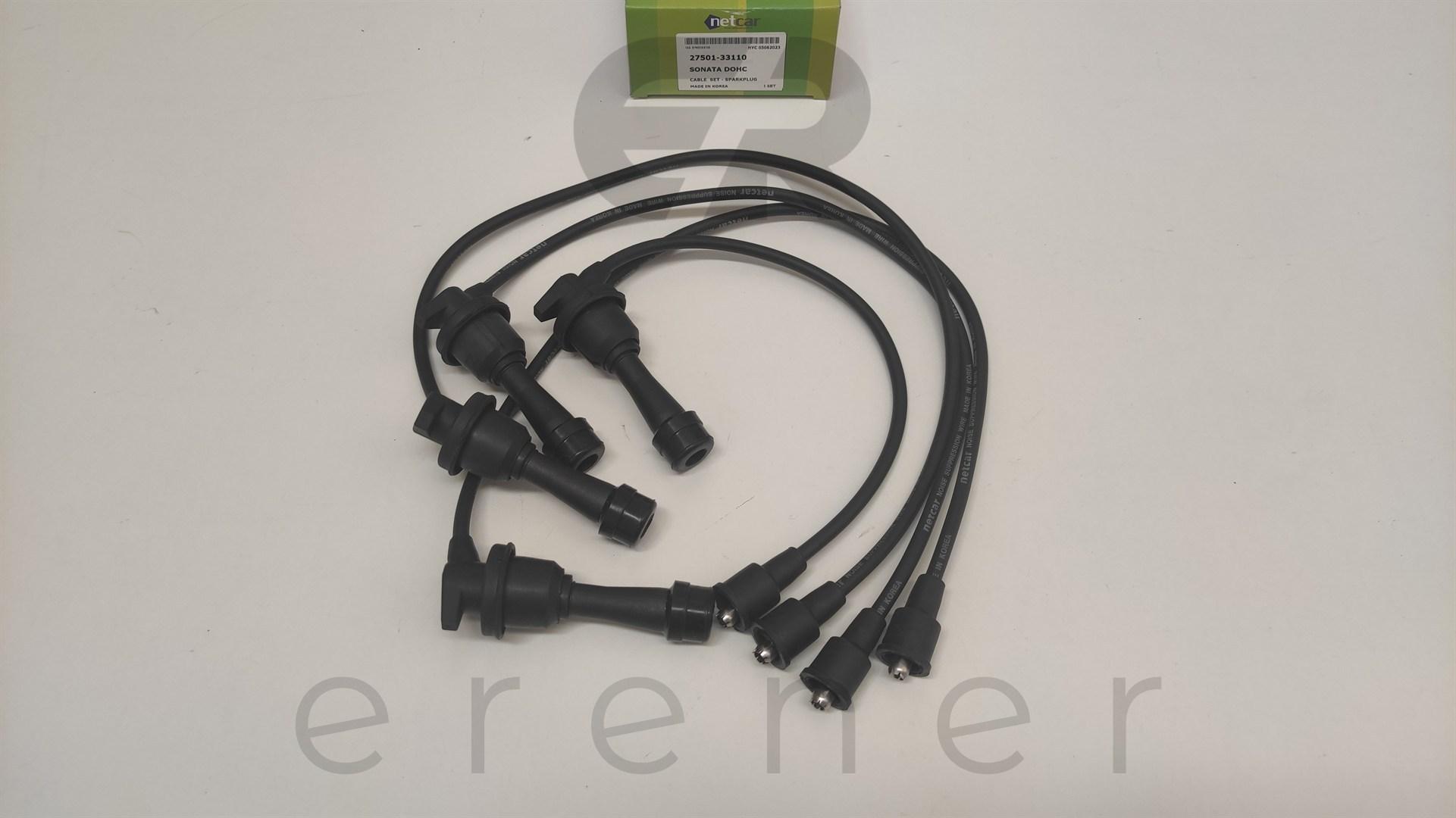 27501-33110 SONATA ELENTRA 90-98 / 1.6 BUJİ KABLO SETİ (KOREA),KOREA,27501-33110