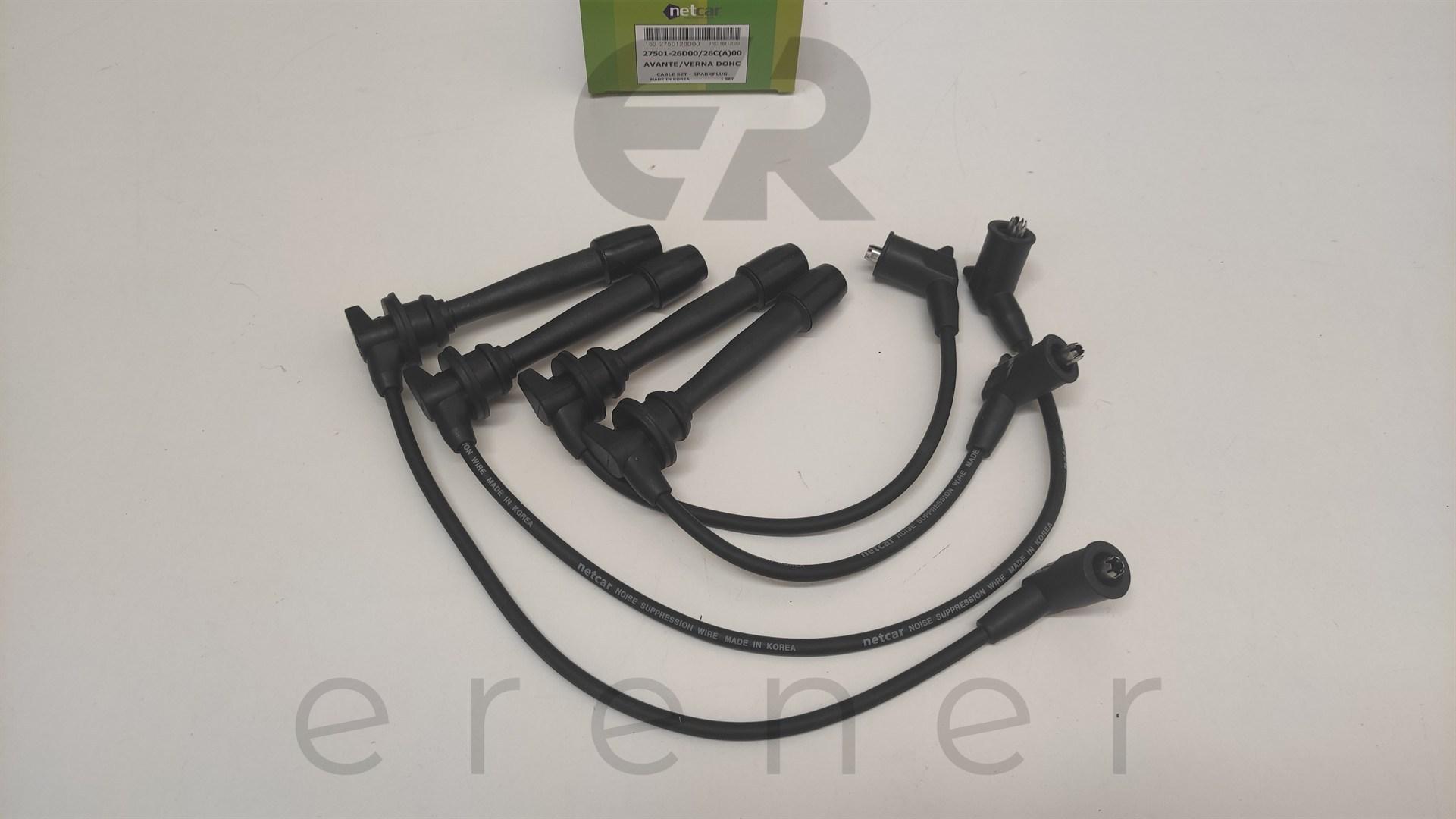 27501-26D00    BUJİ KABLO SETİ [1.5I] ACCENT+ERA+ELENT. 00> (KR),KOREA,27501-26D00   