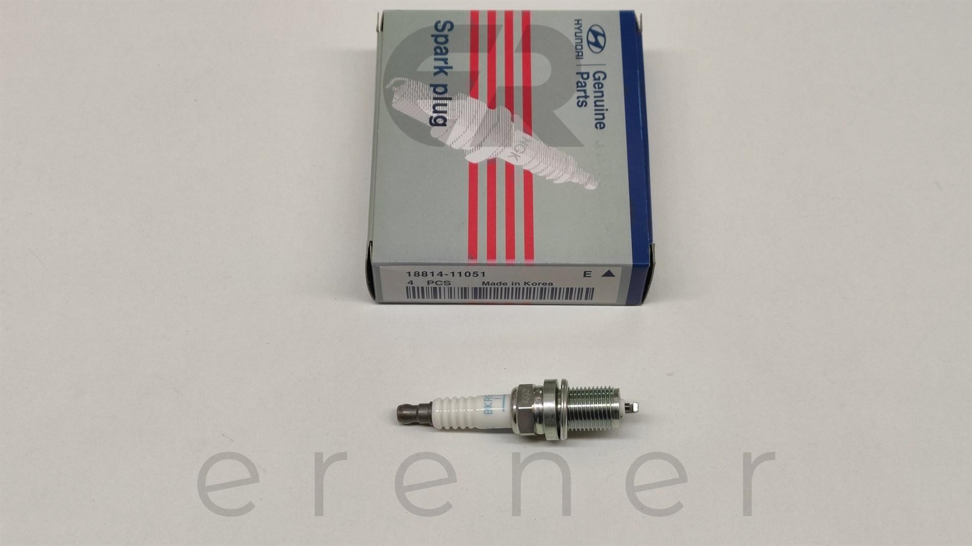 18814-11051 (BKR5ES-11) ACCENT ERA GETZ RIO MATRIX 00-09 ATEŞLEME BUJİSİ,HMC,18814-11051 BKR5ES-11