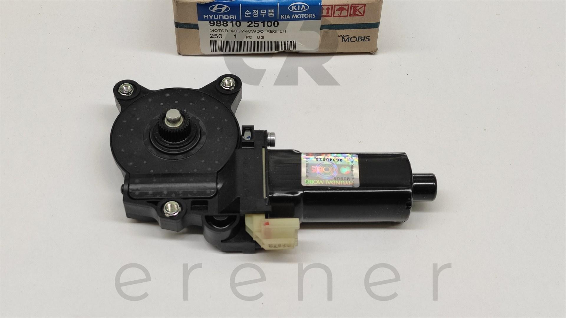 98810-25100 ACCENT 00> / STAREX 01> / ÖN KAPI CAM MOTORU (SOL),HMC,98810-25100