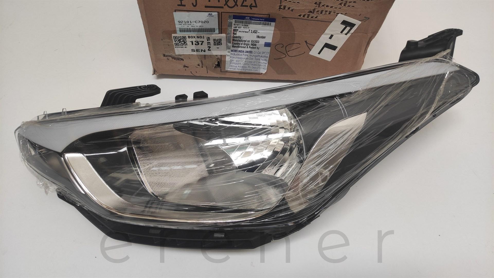 92101-C7020 92101-C8000 İ20 15> FAR (SOL) MOTORLU,HMC-INDIA,92101-C7020