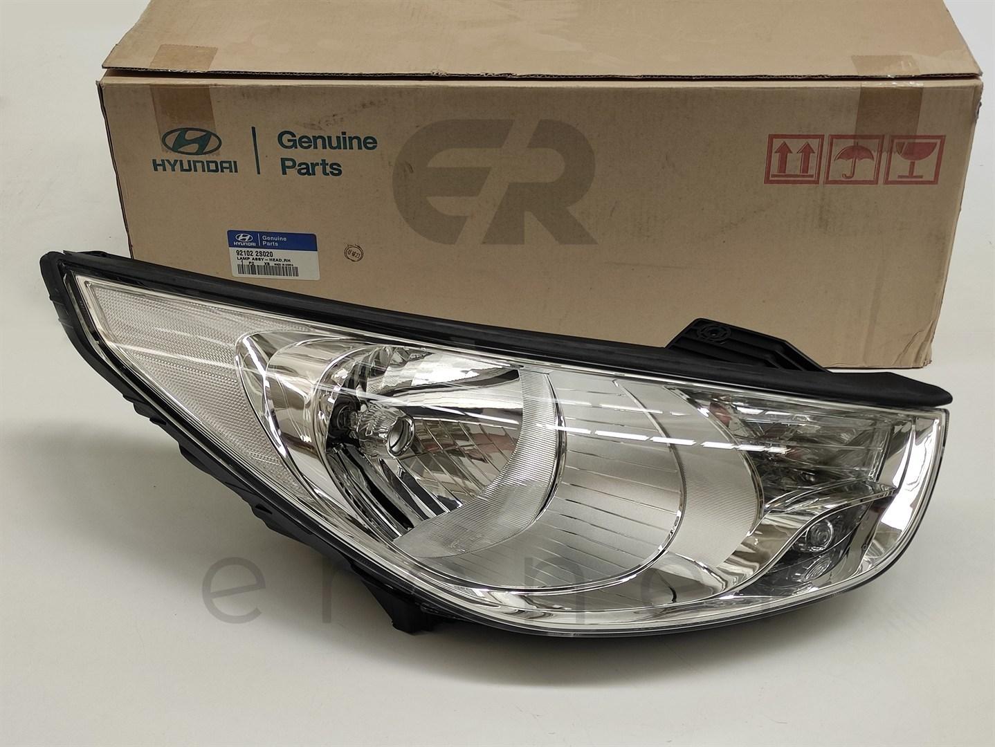92102-2S020 LAMBA FAR KOMPLE [R] İX35 10> (Motorlu) (HMC),HMC,92102-2S020