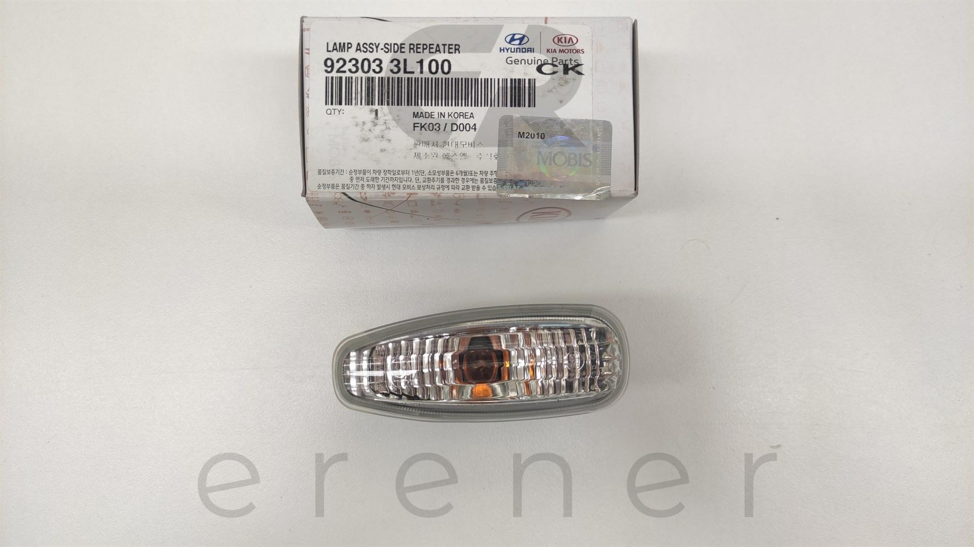 92303-3L100 92303-2H000 İ30 07> ÇAMURLUK SİNYALİ (SOL+SAĞ),HMC,92303-3L100