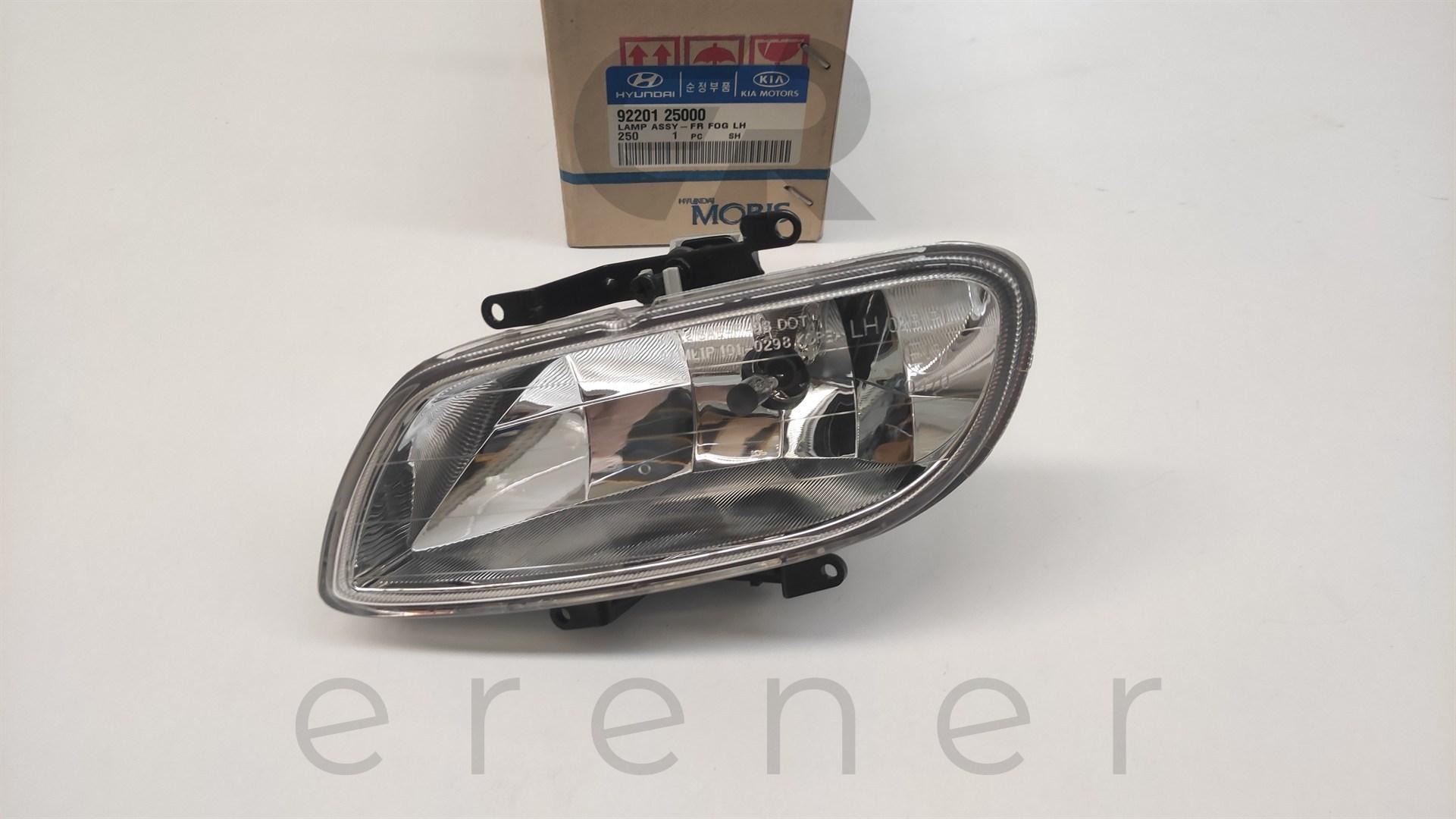 92201-25000 ACCENT 00> SİS LAMBASI (SOL),HMC,92201-25000