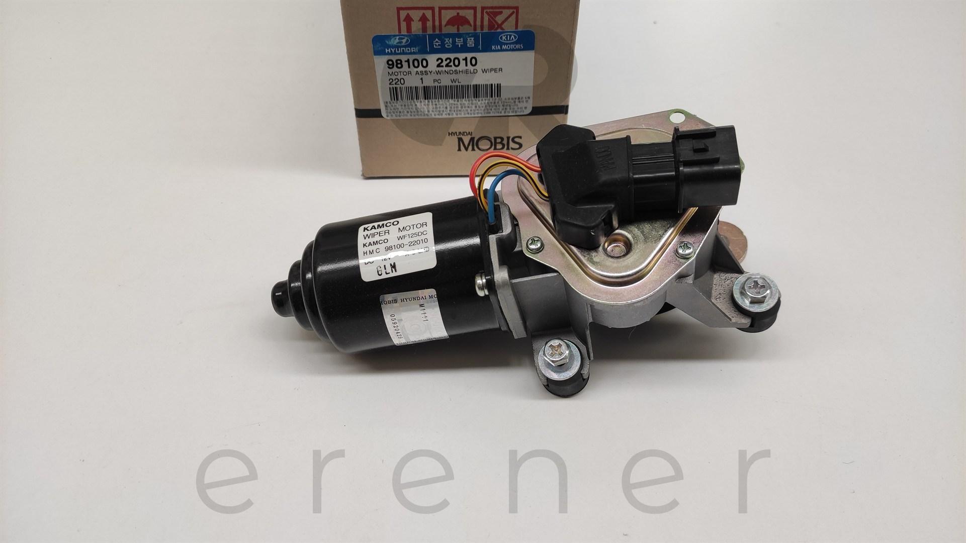 98100-22010 ACCENT 95-97 ÖN SİLECEK MOTORU,HMC,98100-22010