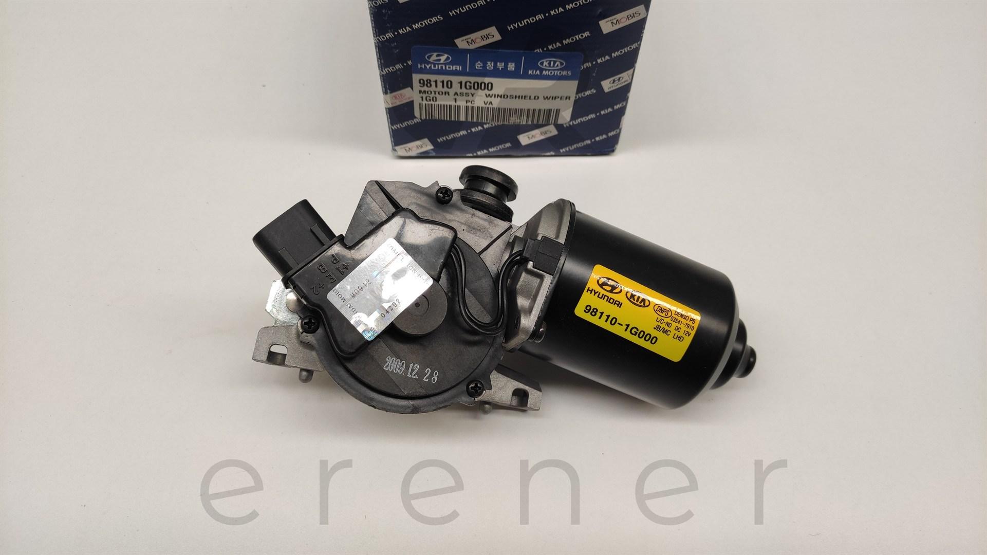 98110-1G000 ERA RİO 06> ÖN SİLECEK MOTORU,HMC,98110-1G000