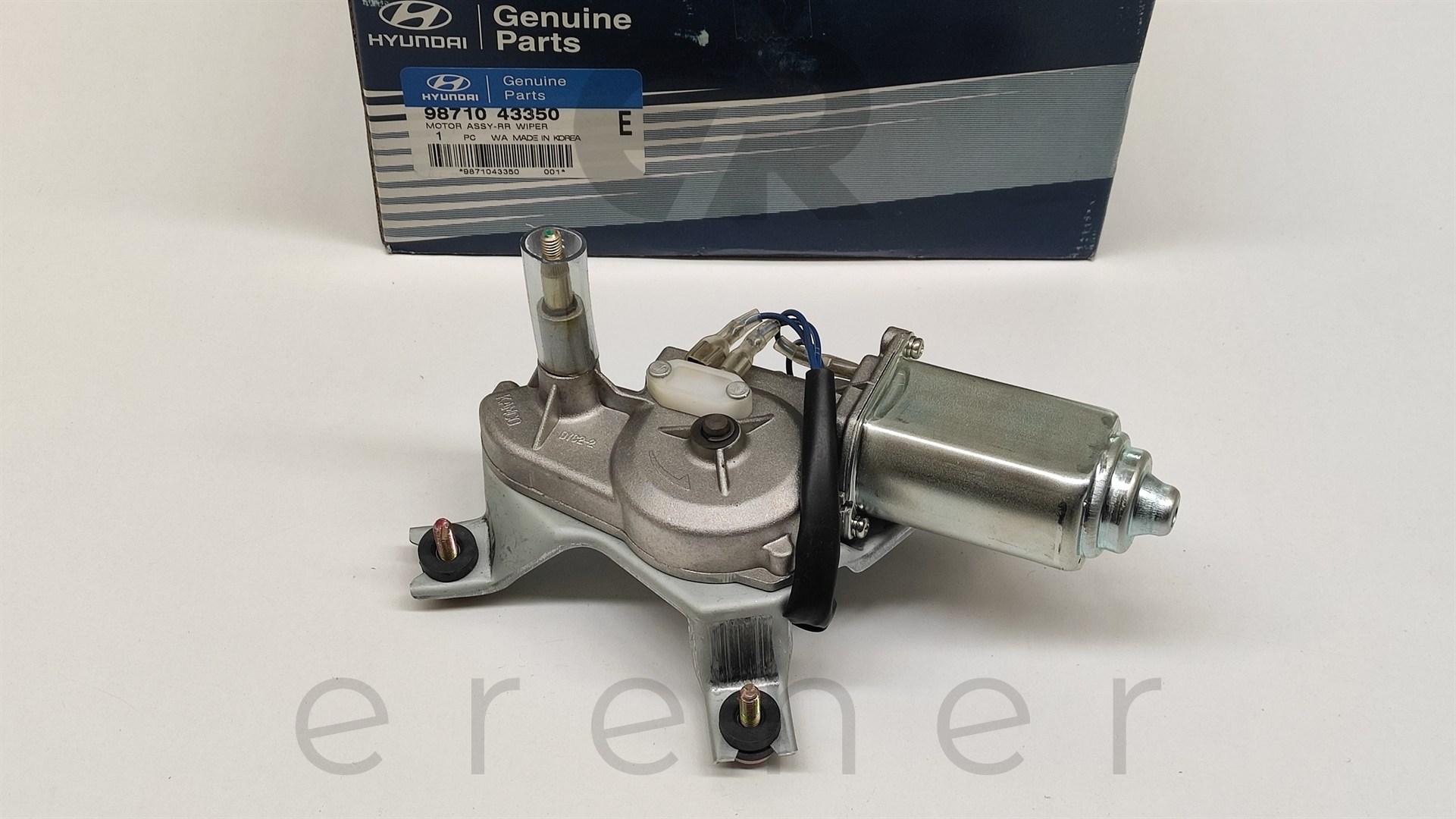 98710-43350 H100 L300 94> ARKA SİLECEK MOTORU,HMC,98710-43350