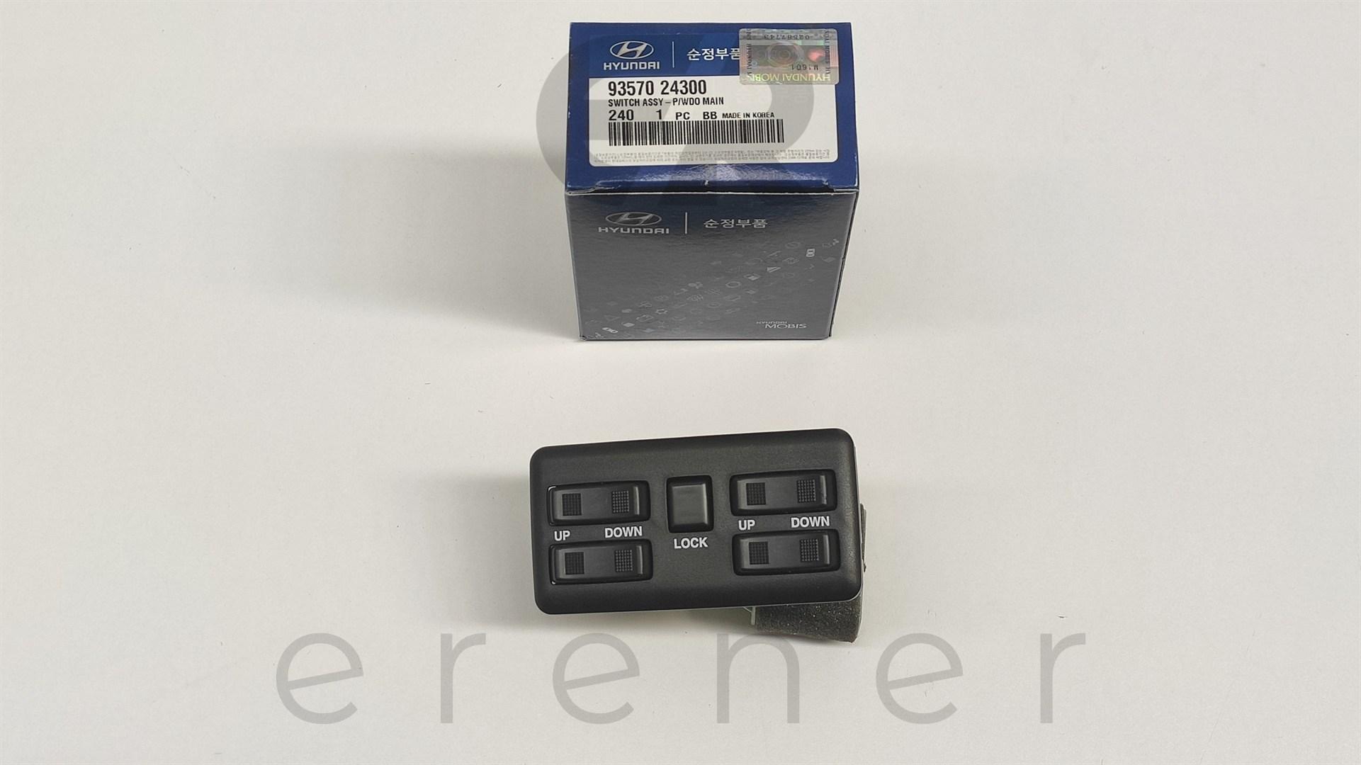 93570-22000  EXCEL 92-94 CAM AÇMA DÜĞMESİ (ORTA),KOREA,93570-22000 