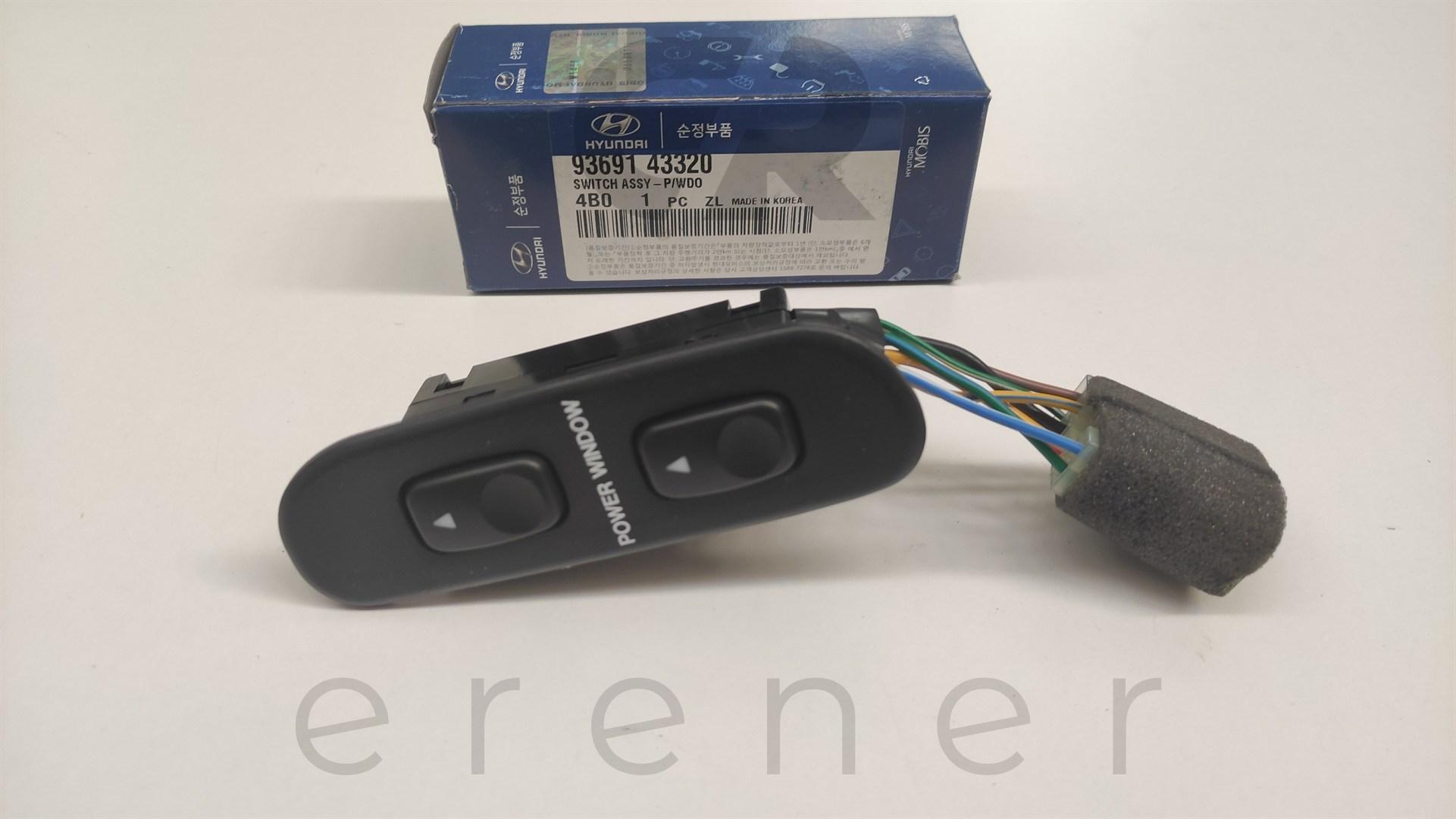 93691-43320  H100 94-96 CAM AÇMA DÜĞMESİ (SOL),HMC,93691-43320 