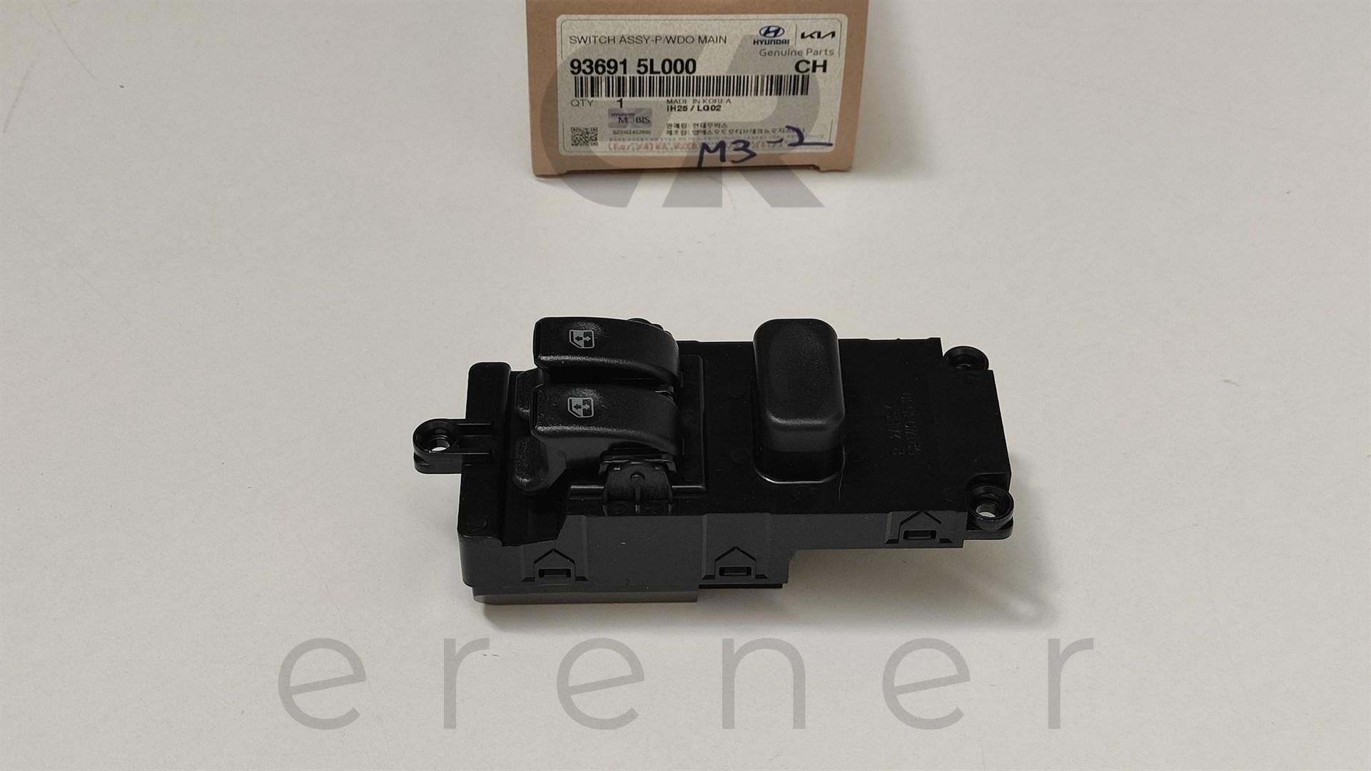 93691-5H310  HD72 HD75 HD35 98> CAM KALDIRMA DÜĞMESİ (SOL),HMC,93691-5H310 