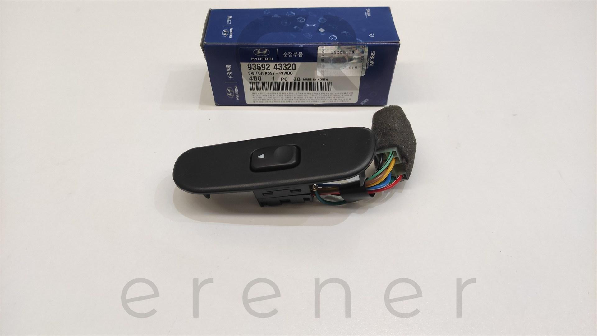93692-43320 H100 94-96 CAM AÇMA DÜĞMESİ (SAĞ),HMC,93692-43320