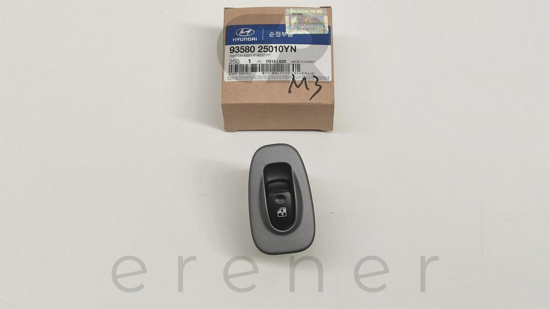 93580-25010YN ACCENT 00> CAM AÇMA DÜĞMESİ (SAĞ),HMC,93580-25010YN